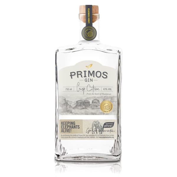 Primos Crisp Citron Gin (Lemon Fermented)