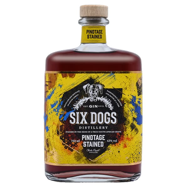 Six Dogs Pinotage Stained Gin