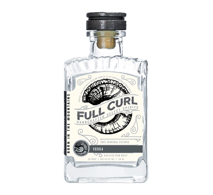 Full Curl Vodka 100% Charcoal Filtered
