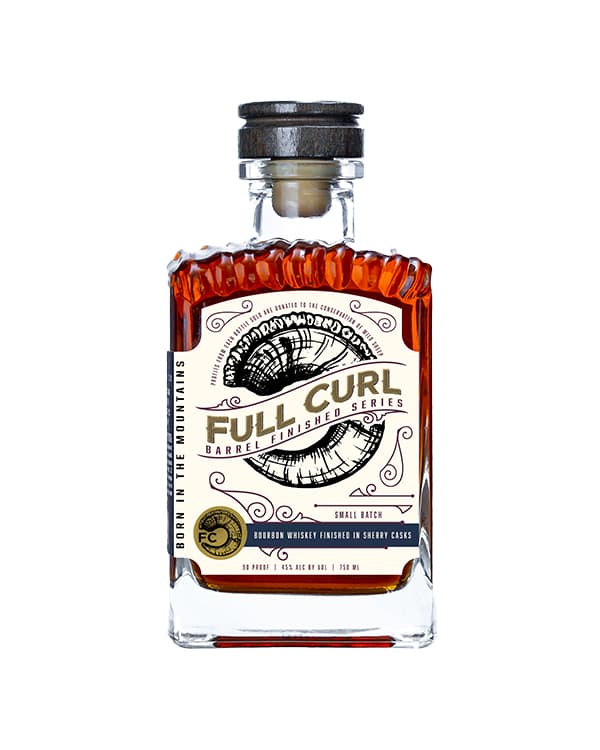 Full Curl Bourbon Whiskey Finished in Sherry Casks