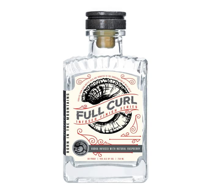 Full Curl Vodka Infused with Natural Raspberry
