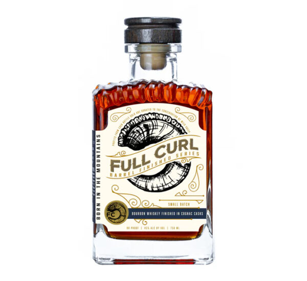 Full Curl Bourbon Whiskey Finished in Cognac Casks